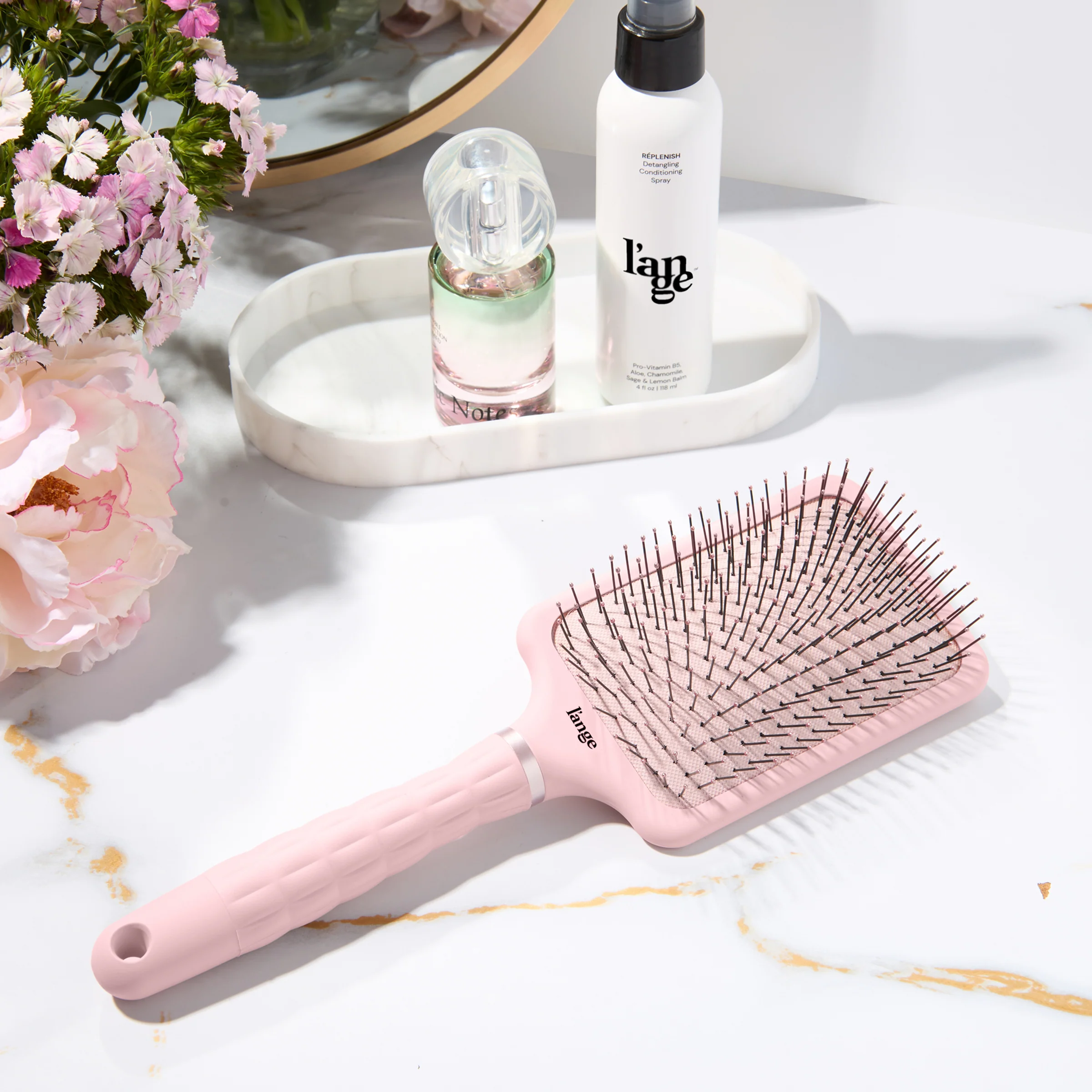 Detangling Paddle Brush - Nylon Bristles - Image 4