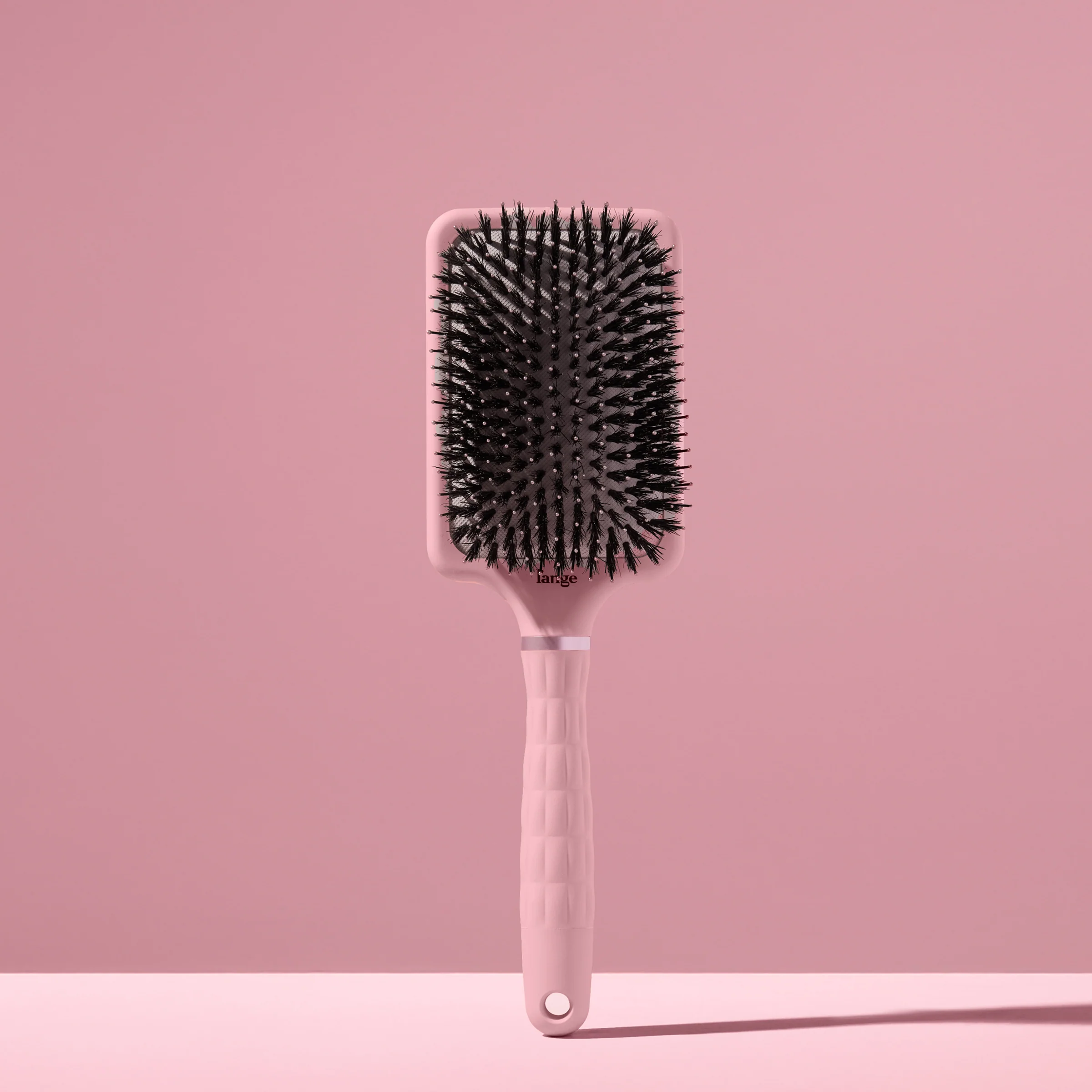 Detangling Paddle Brush - Nylon Bristles with Boar - Image 3