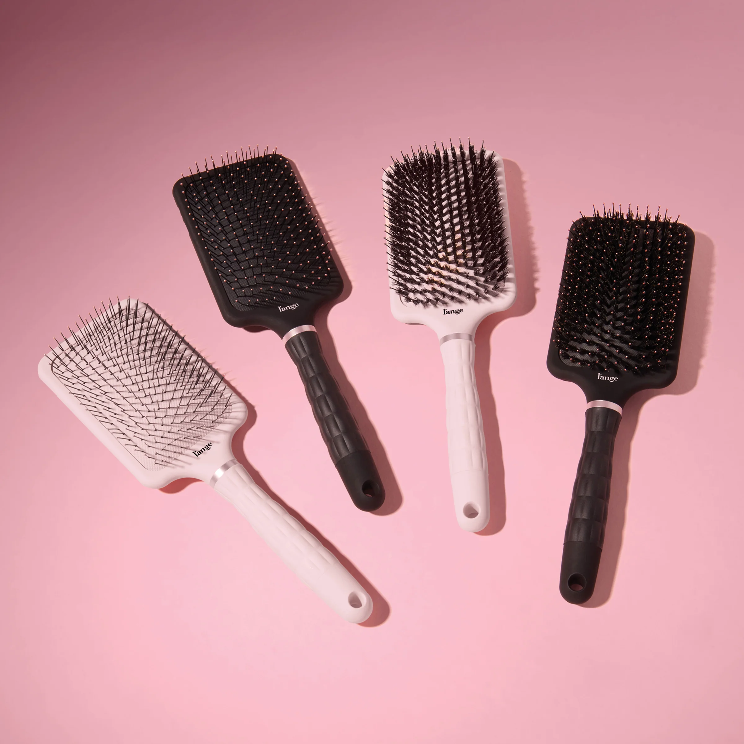 Detangling Paddle Brush - Nylon Bristles with Boar - Image 9