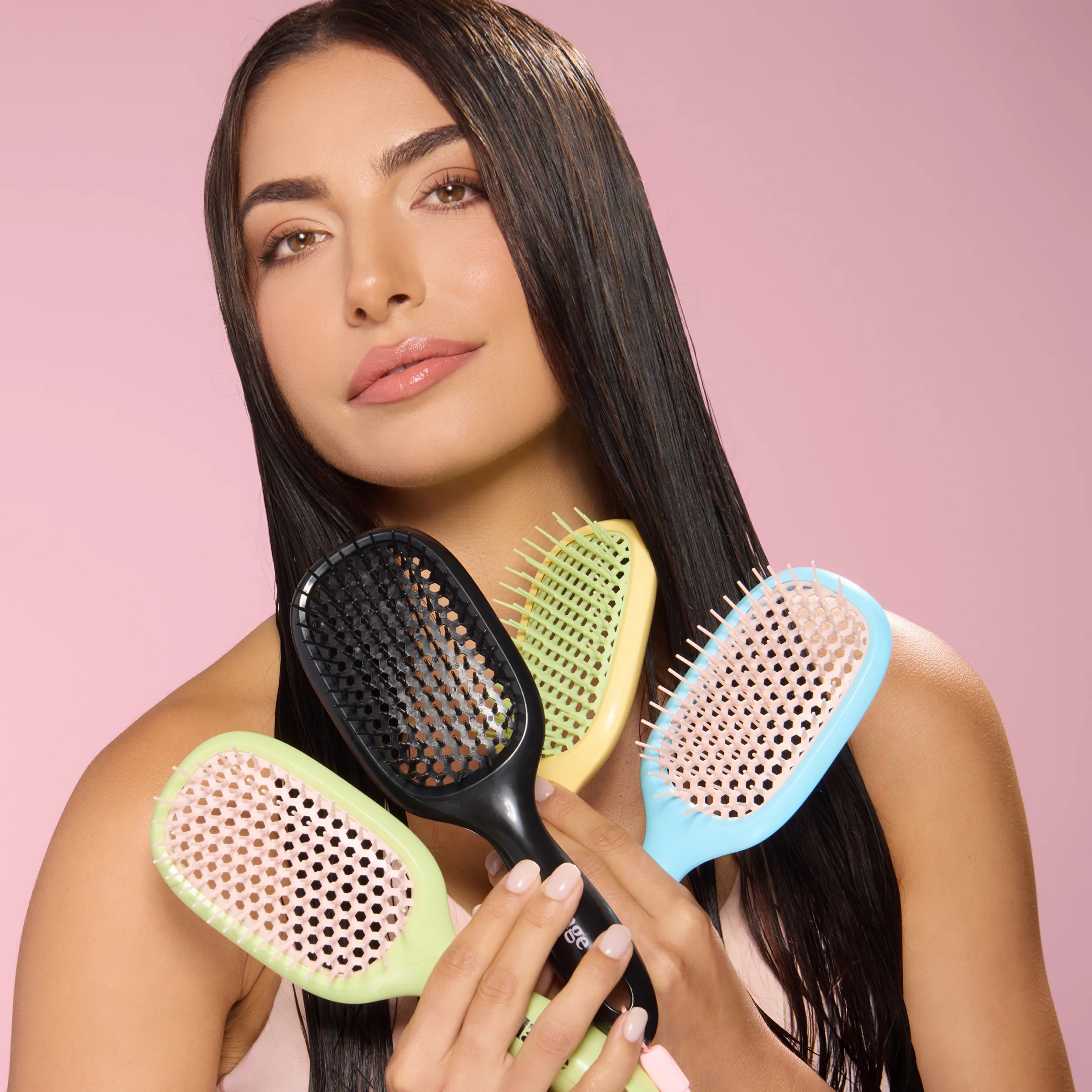 Detangling Vented Brush - Flexible Bristles - Image 21