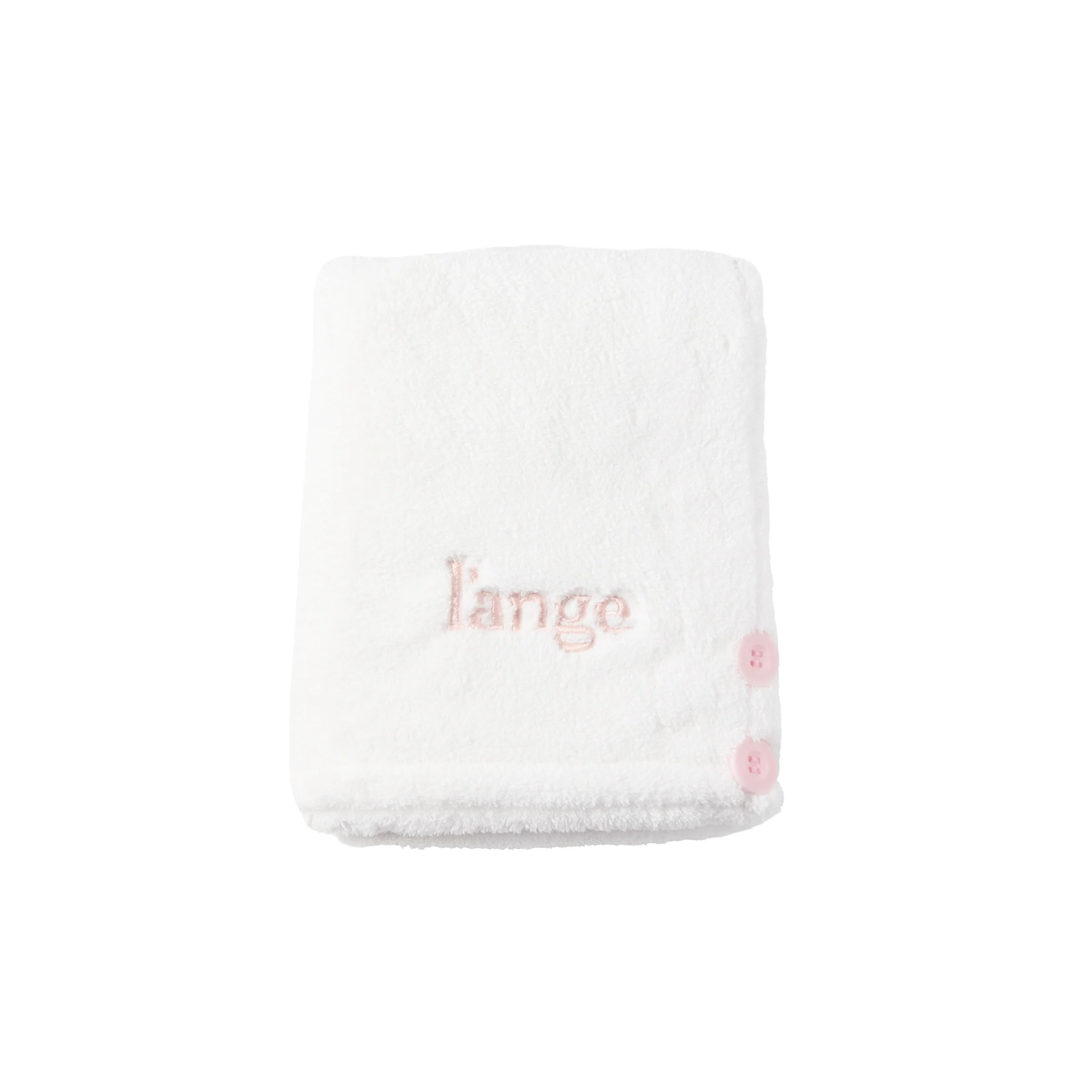 Plush Hair Wrap Towel Medium Ultra-Absorbent Coral Fleece - Image 7
