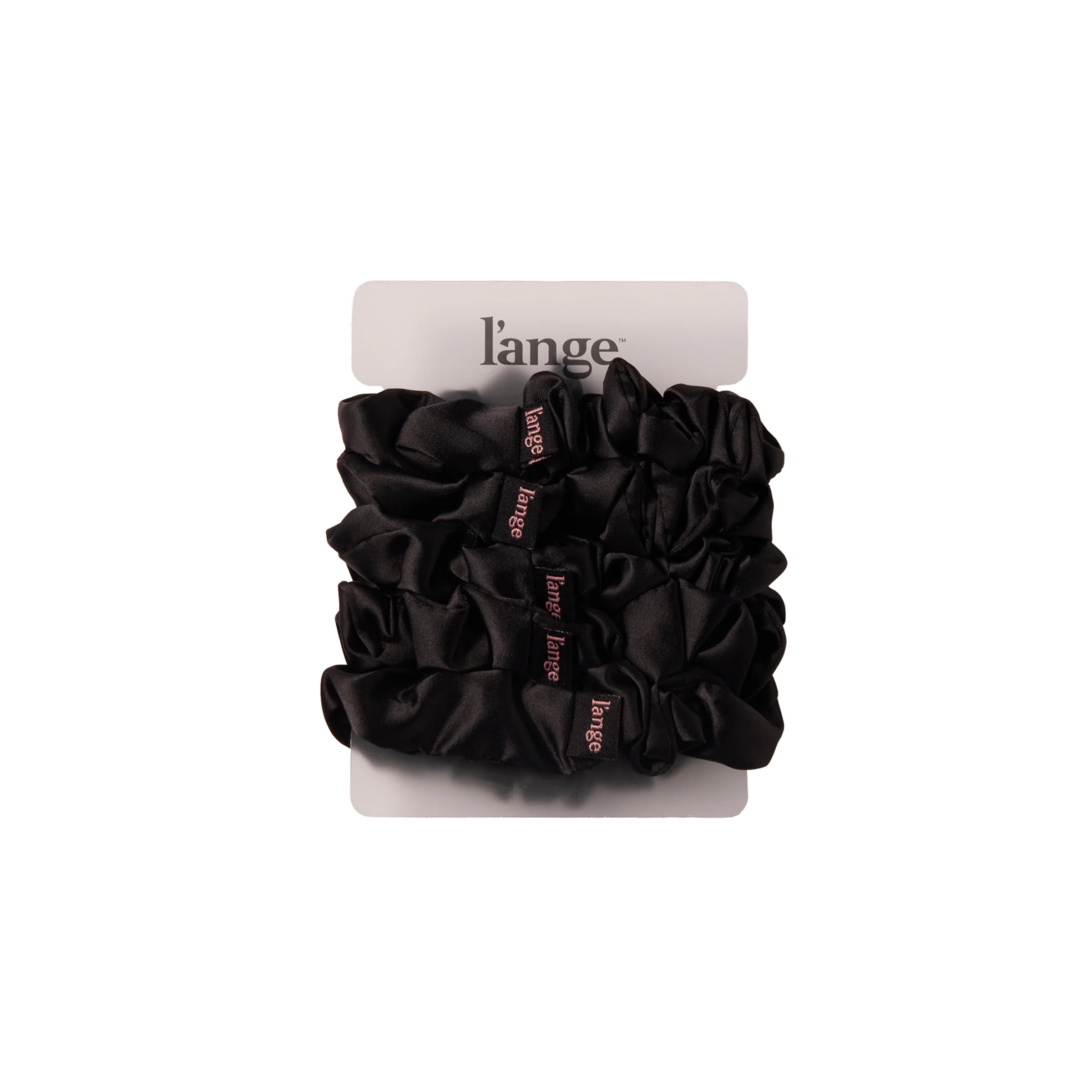 Medium Satin Scrunchies 5 Piece Set - Image 4