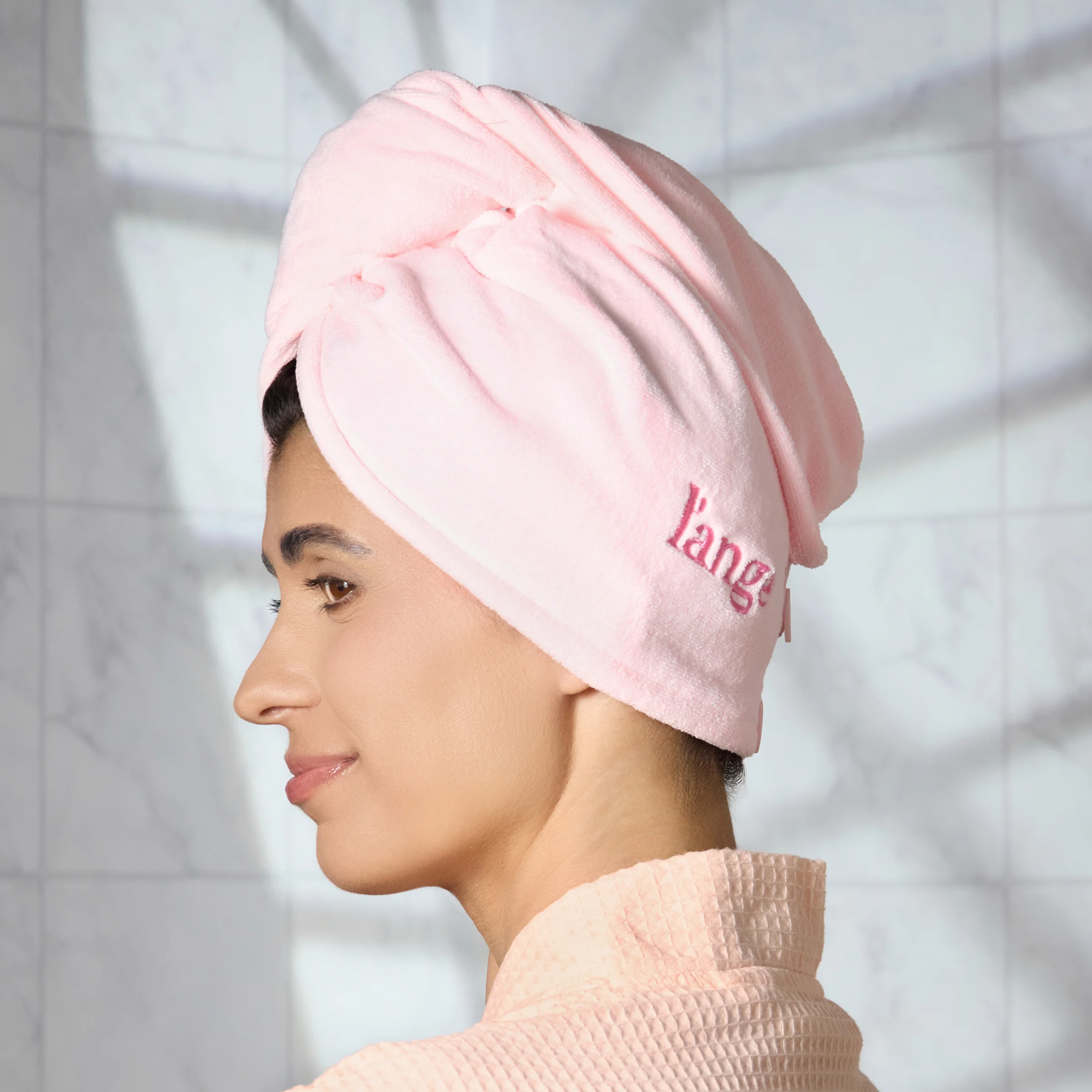 Hair Wrap Towel Medium Lightweight Microfiber - Image 4