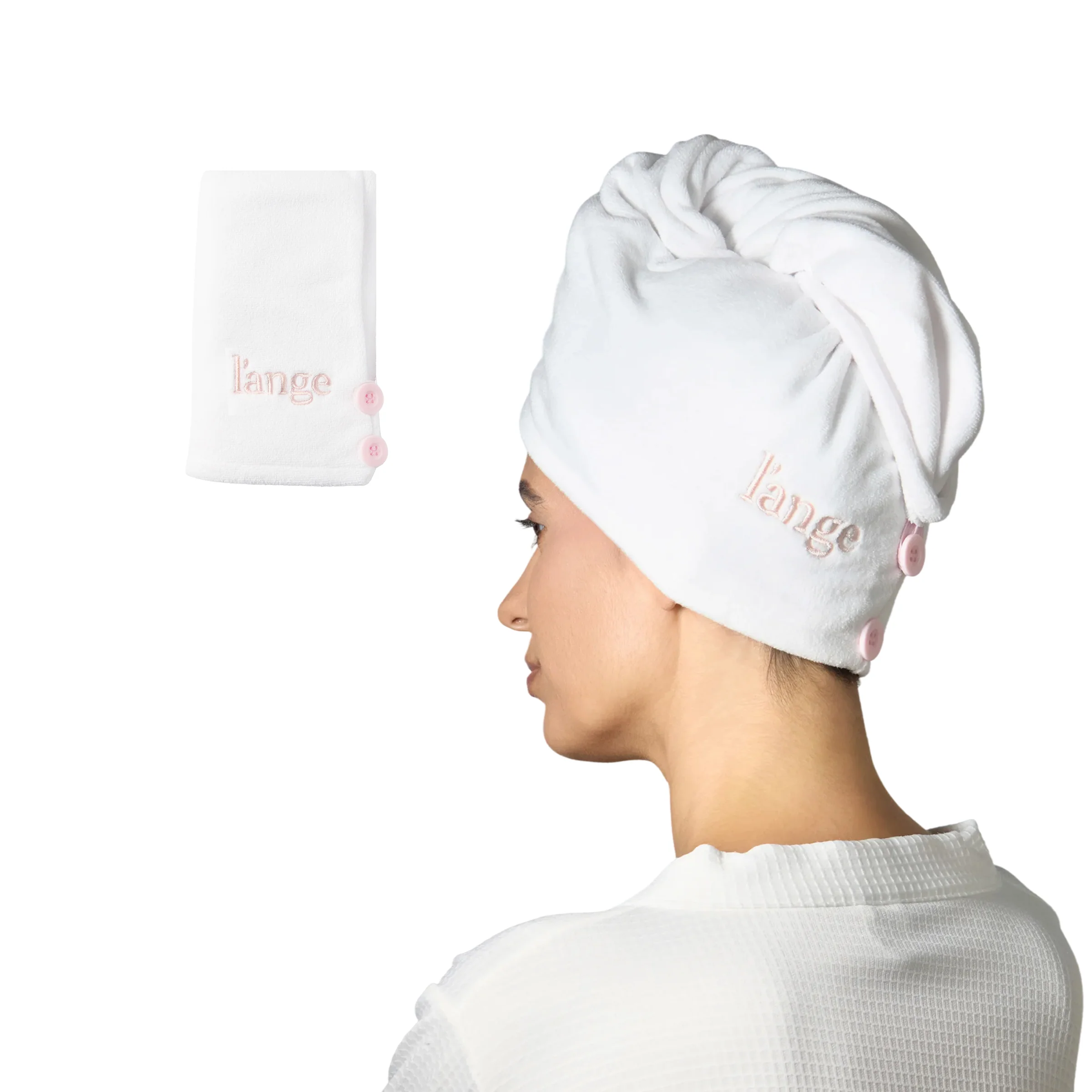 Hair Wrap Towel Medium Lightweight Microfiber - Image 9