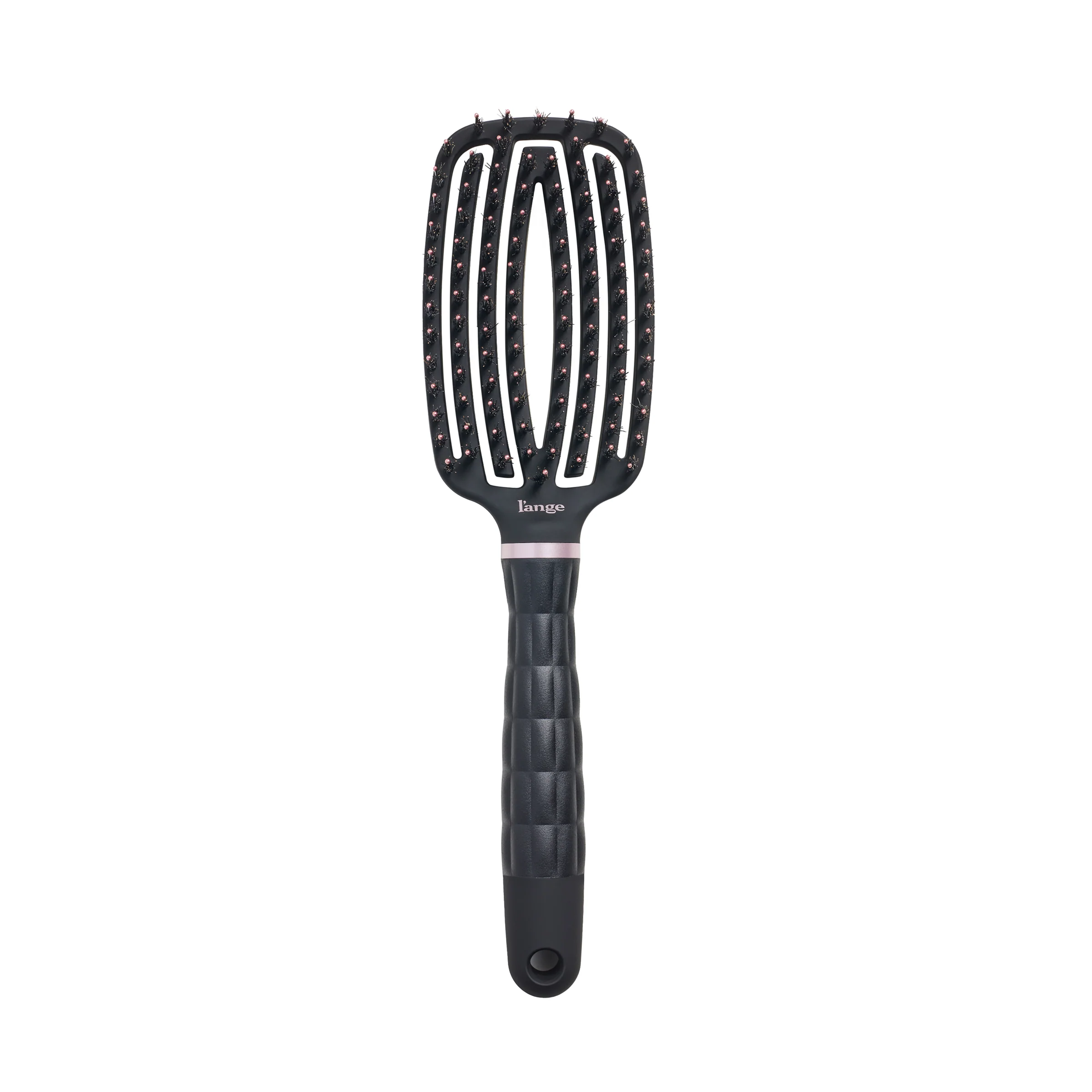 Vented Paddle Brush - Nylon Bristles with Boar - Image 5