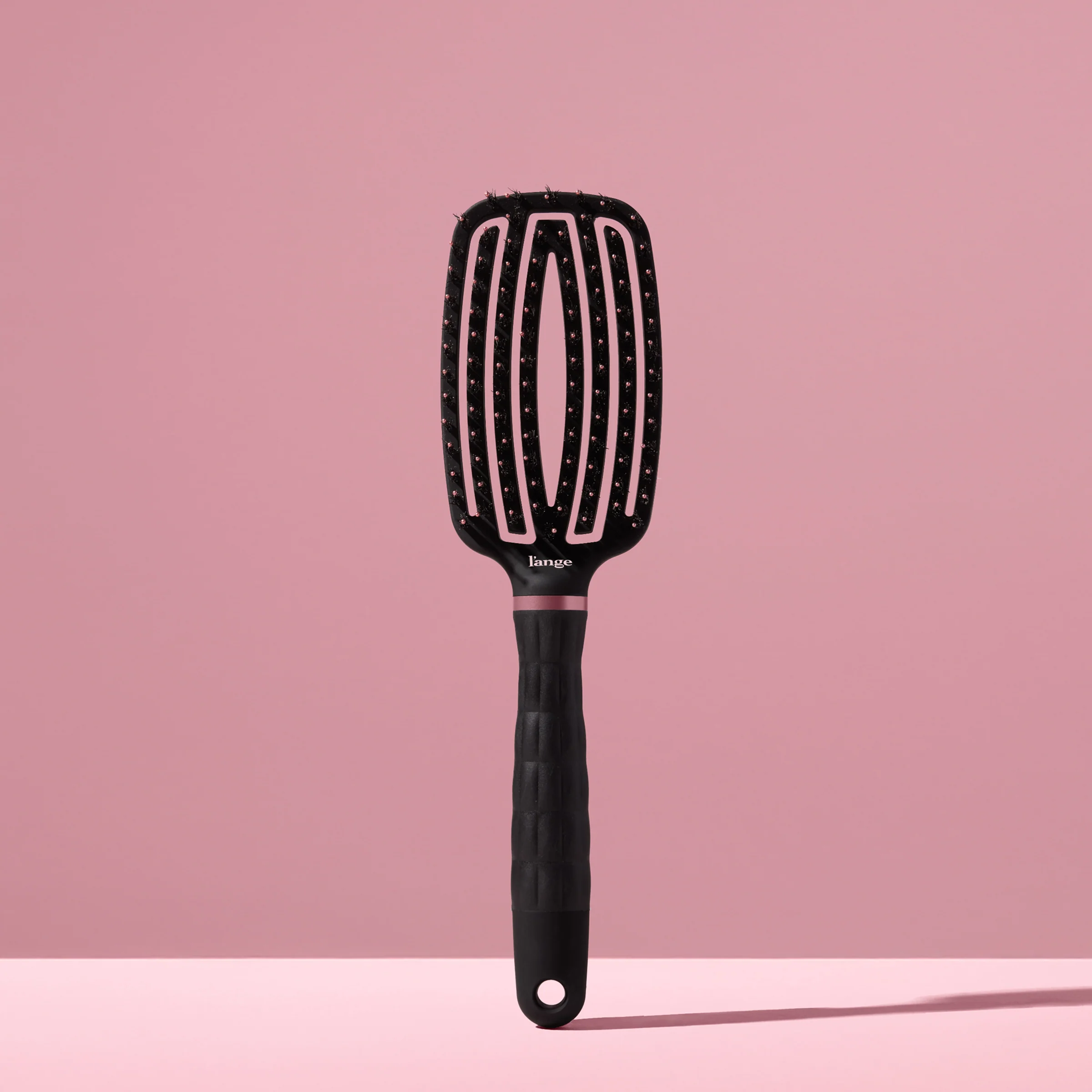 Vented Paddle Brush - Nylon Bristles with Boar - Image 7