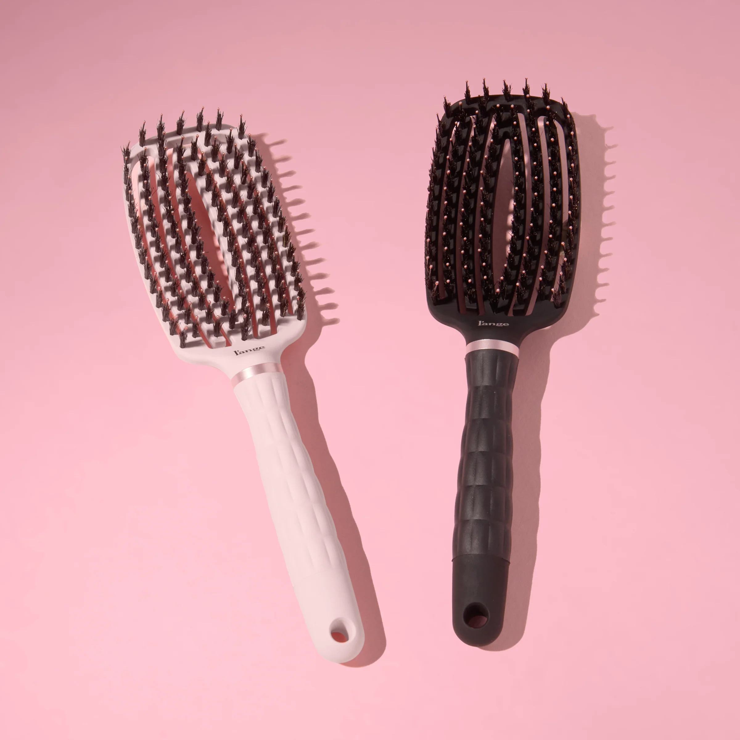 Vented Paddle Brush - Nylon Bristles with Boar - Image 9