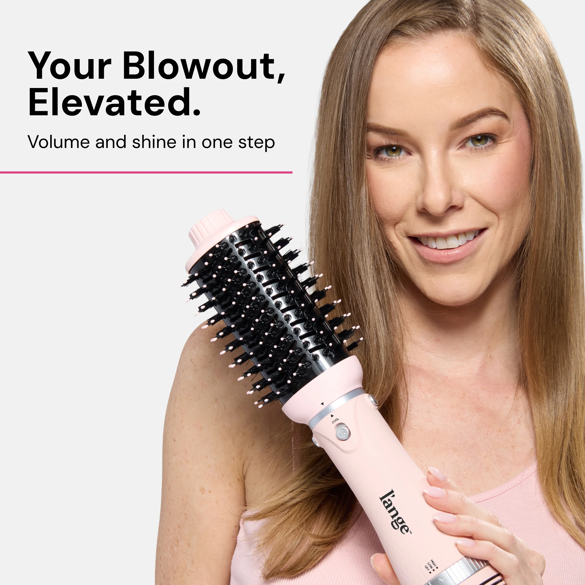 VolumeBoost 60mm 2-in-1 Ceramic Volumizing Brush Dryer - Image 3